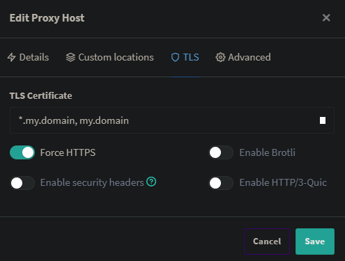 Синхронизация сертификатов между Nginx Proxy Manager  и Synology DSM